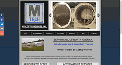 Desktop Screenshot of mercer-tech.com